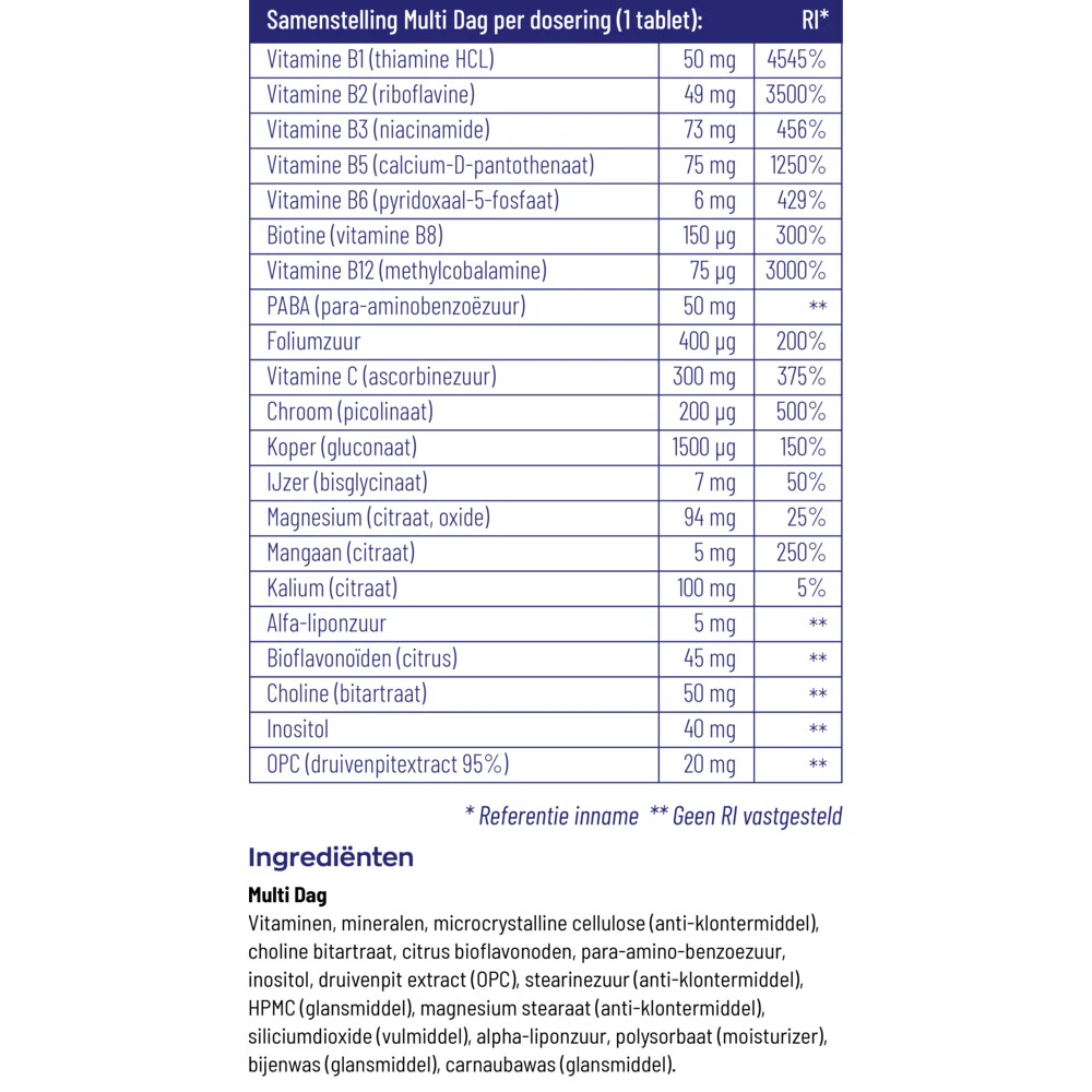 Vitakruid Multi Dag 4 Vitakruid Multi Dag - Afbeelding 4