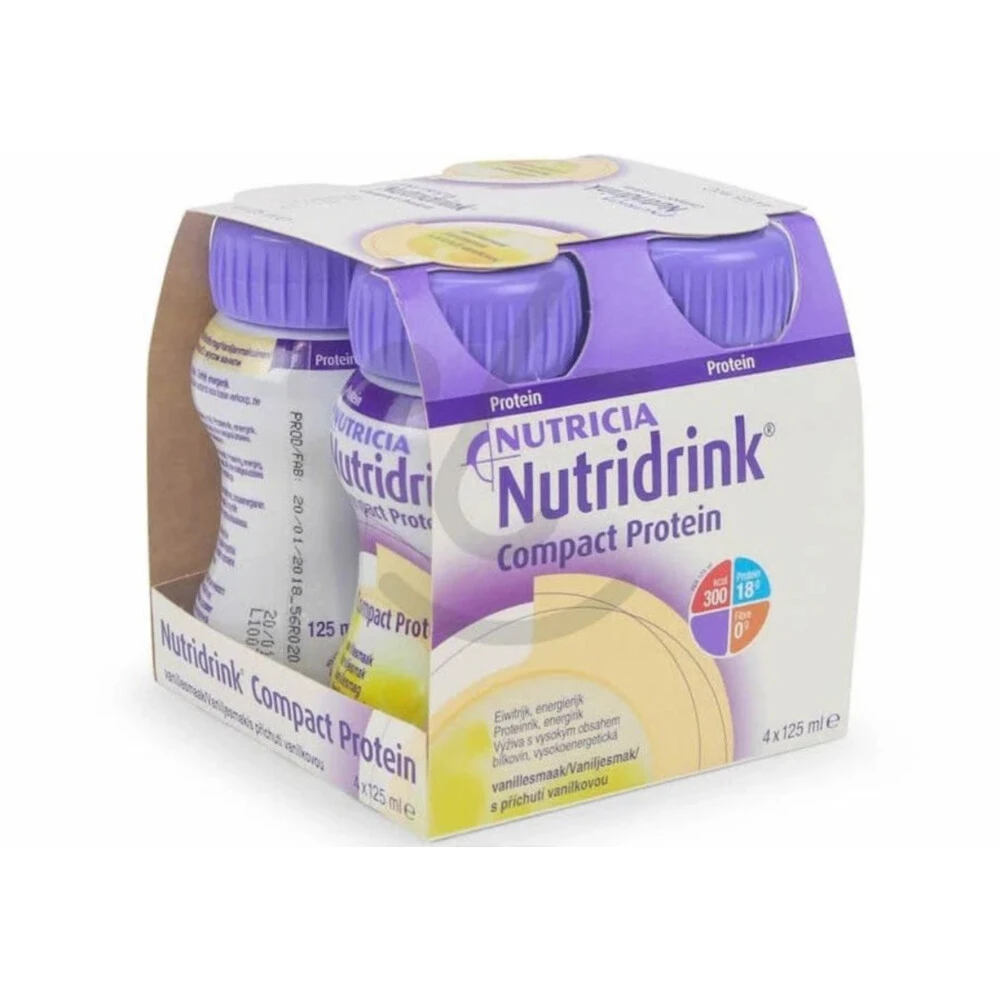 Nutricia Nutridrink Compact Protein Vanille 1 Nutricia Nutridrink Compact Protein Vanille