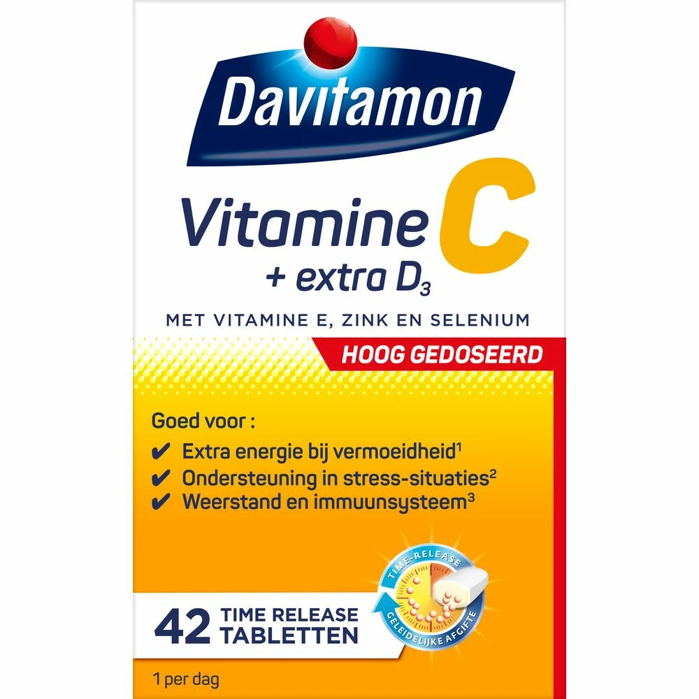 2x Davitamon Vitamine C Forte + Extra D3 1 2x Davitamon Vitamine C Forte + Extra D3