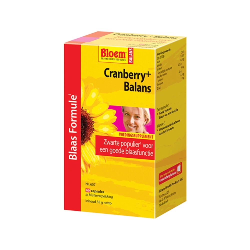 Bloem Cranberry + Balans 1 Bloem Cranberry + Balans