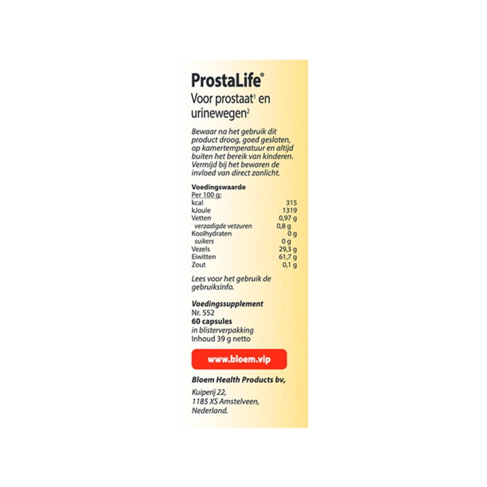 Bloem Prostalife 4 Bloem Prostalife - Afbeelding 4
