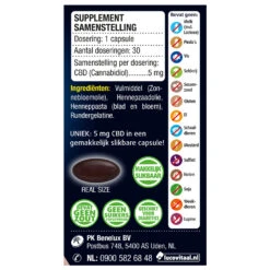 Lucovitaal CBD Cannabidiol 5 Mg -Metagenics Winkel 984246 3