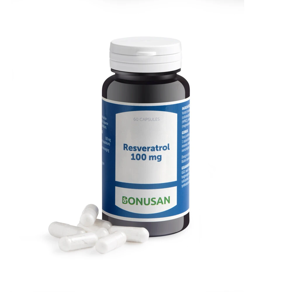 Bonusan Resveratrol 100 Mg 2 Bonusan Resveratrol 100 Mg - Afbeelding 2