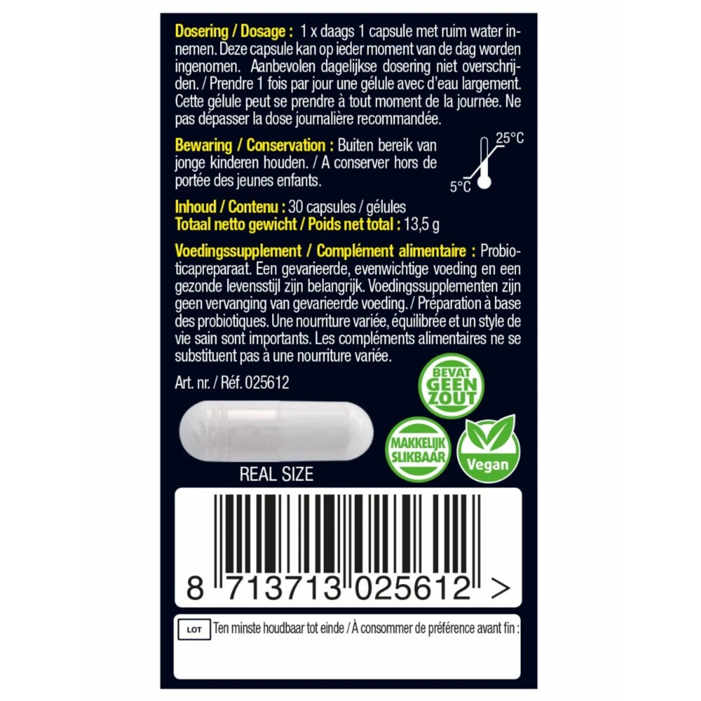 3x Lucovitaal Pre & Probiotica 4 3x Lucovitaal Pre & Probiotica - Afbeelding 4