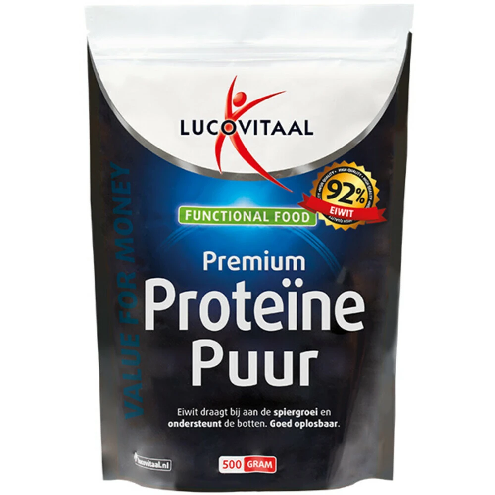 3x Lucovitaal Premium Proteïne Puur 1 3x Lucovitaal Premium Proteïne Puur