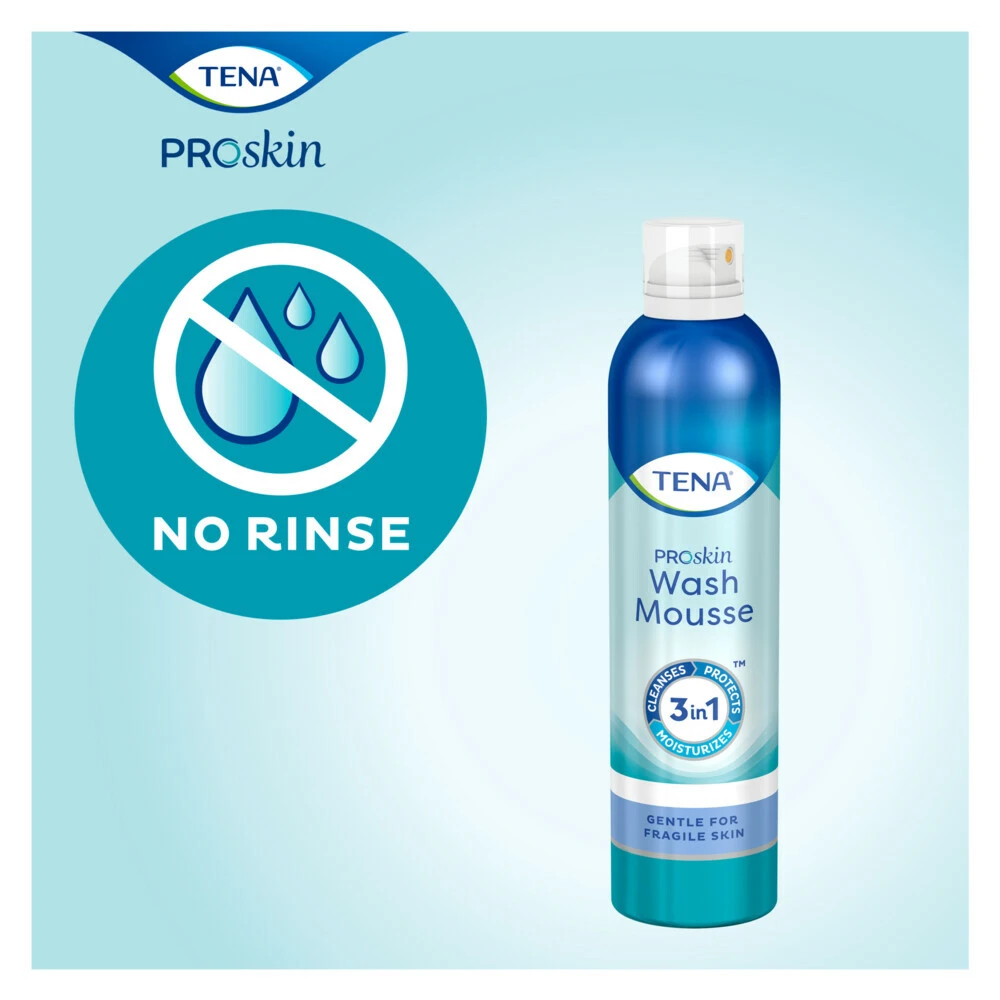3x TENA Wash Mousse 3-in-1 3 3x TENA Wash Mousse 3-in-1 - Afbeelding 3
