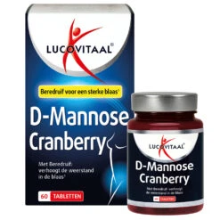 3x Lucovitaal D-Mannose Cranberry Blaasfunctie 7 3x Lucovitaal D-Mannose Cranberry Blaasfunctie -Metagenics Winkel 996841 4