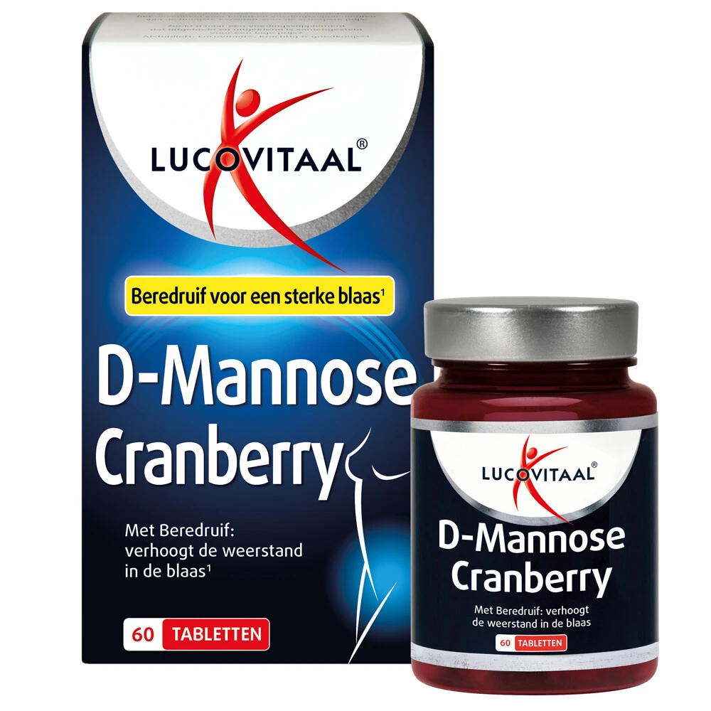 3x Lucovitaal D-Mannose Cranberry Blaasfunctie 4 3x Lucovitaal D-Mannose Cranberry Blaasfunctie - Afbeelding 4