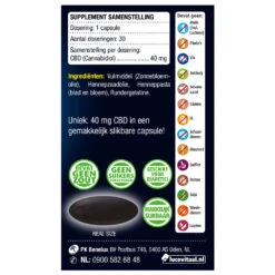 Lucovitaal CBD 40 Mg Capsules -Metagenics Winkel 996848 3