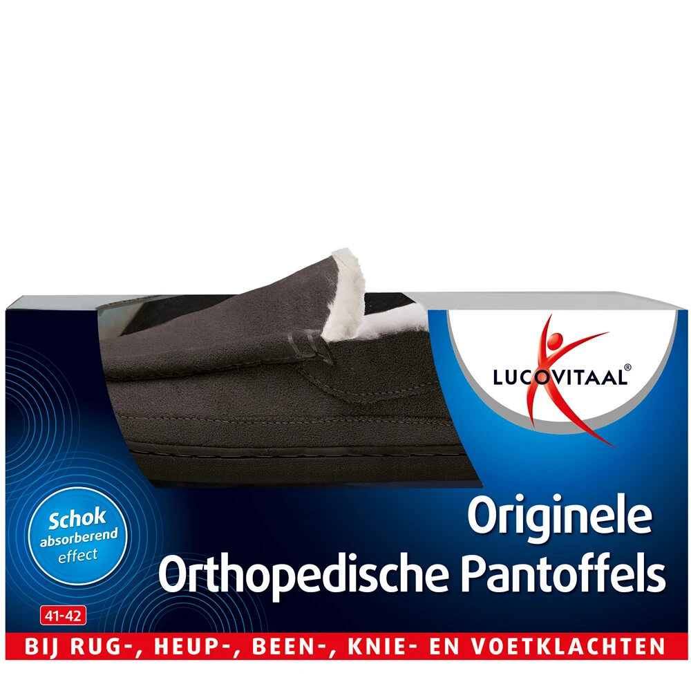 Lucovitaal Orthopedische Pantoffel Maat 41-42 1 Lucovitaal Orthopedische Pantoffel Maat 41-42